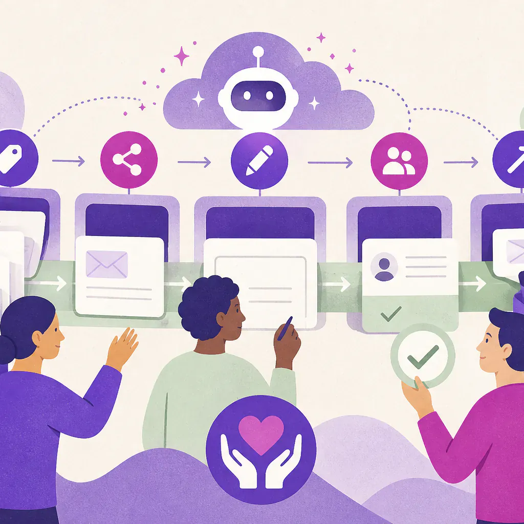 AI Email Triage for Nonprofits: A Shared Inbox Checklist for Volunteer-Led Teams thumbnail image preview
