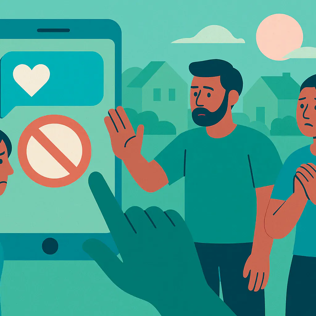 Stylised square thumbnail representing Volunteer Engagement, Community Technology, Digital Communication without any on-image text.