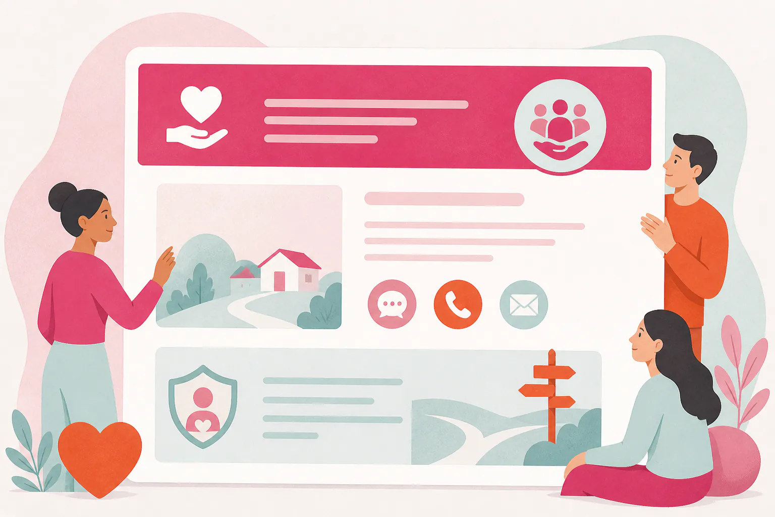 Charity Website Crisis Signposting: How to Add Safe Emergency and Safeguarding Information banner image preview