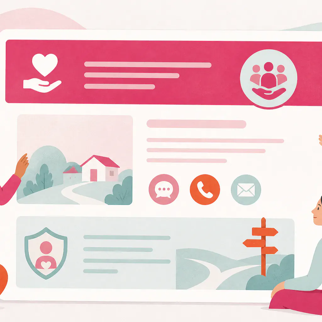 Charity Website Crisis Signposting: How to Add Safe Emergency and Safeguarding Information thumbnail image preview